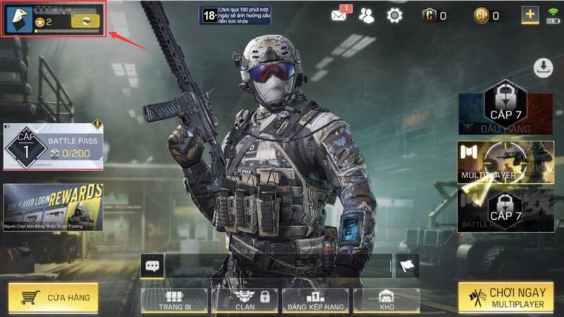 Đừng bỏ lỡ code game Call of duty: Mobile VN